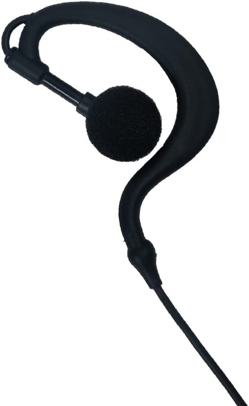 Earpiece Headset for Motorola SL300 SL3500e SL7550 SL7580 SL7590 SL4000 SL1K SL1M Walkie Talkie 2 Way Radio, with G Shape Earpiece and PTT Mic...