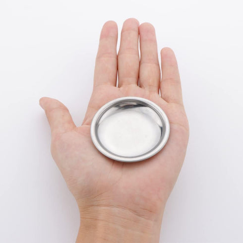 6 Pcs Hermit Crab Food and Water Bowl, Tiny Stainless Steel Feeding Dish for Hermit Crab Cricket Snail Insect...