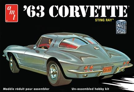 AMT 1963 Chevy Corvette 1:25 Scale Model kit...