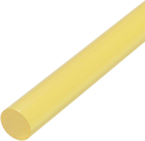 uxcell Mini Hot Glue Gun Sticks 11-inch x 0.27-inch for Glue Guns, Yellow Clear 10pcs...
