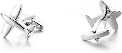 Airplane Cufflinks for Men, Plane Cufflinks, Jet Aircraft Cuff Links, Jet Plane Shirt Tuxedo Cufflinks, Punk Cufflinks French Cufflinks, Best Man ...