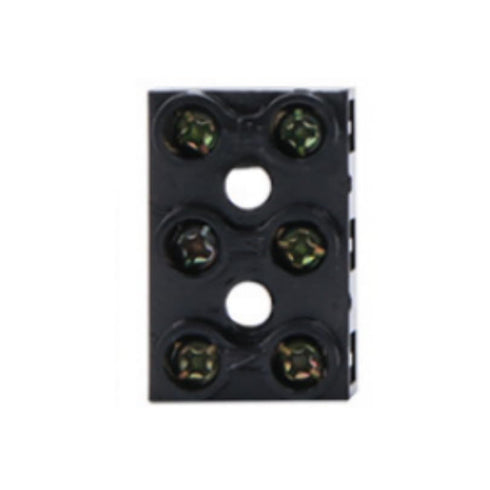 2pcs 500V 60A 3 Position Dual Row Screw Terminal Block, Double Row Electrical Barrier Terminal Strip Block Black for Power Distribution Box, Elect...