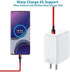for OnePlus Cable Oneplus 9 Pro 9 8T Cable 3.3 Ft Data Cable Warp Charge 65 Cable for One Plus 8T 9 Pro OP9 Charging USB C to Type C Warp Charger ...