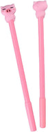 24 Pieces Cute Pig Writing Gel Ink Pen Novelty Pig Writing Pen Roller Ball Gel Ink Pen with 0.5 mm,for Office, Home Writing Present Supplies...