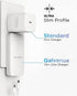Flat 2-Port USB C Wall Charger, Ultra Slim Dual Power Adapter with Type-C Cable (20W) Fast Charging for iPhone 15, Pro Max/Samsung Galaxy Models (...