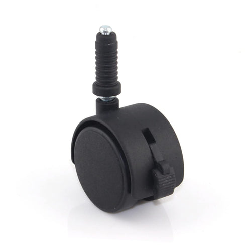 OSALADI 2set Swivel Casters Furniture Rolling Castors Furniture Universal Castors 2 Inch Durable Wheel Office Chair Universal X38 Black Bed Univer...