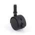 OSALADI 2set Swivel Casters Furniture Rolling Castors Furniture Universal Castors 2 Inch Durable Wheel Office Chair Universal X38 Black Bed Univer...