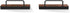 Victrola The Shelves – Vinyl Record Display Holders – Showcase Your Favourite Album Art, Set of 2, with Black Metal Accents, Wall Mountable (Pair,...