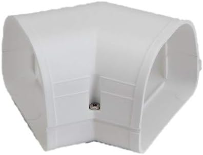 Rectorseal 84012 45-Degree Flat Vert, 3.5-Inch, White...