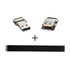 Xiwai 2.0M USB 2.0 Type-A Male to Female Extension Data Flat Slim FPC Cable for FPV & Disk & Scanner & Printer...