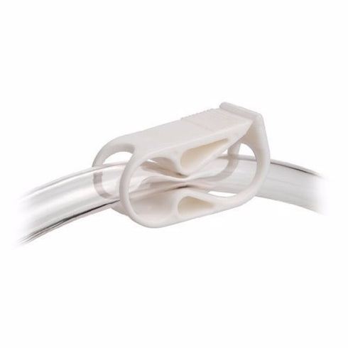 E.C. Kraus-HOZQ8-020 Flow Control Hose Small Shutt Off Clamp,white...
