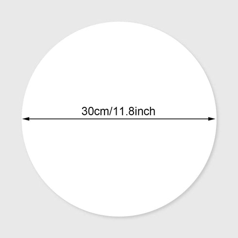 Dry Erase Circle Dots, 12 Pack Whiteboard Table Stickers Removable Wall Decals Spots for Home School Classroom Desks Teachers, White...