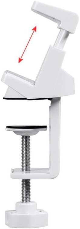 Monoprice Desk Clamp Holder for Surge Protectors, Power Strips, USB Hubs - Designed for Use With Sit-Stand Desks, White - Workstream Collection...