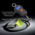 Portable Electronic Tension Calibrator ABS LCD Digital Display Shakeproof Tennis Badminton String Tool Black...