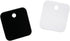 10pcs Binder Clips 30x30mm Black/White Square Mini Clips for Home Food Packaging, Fixing Loose Leaf Paper...