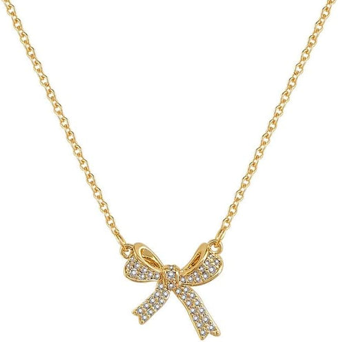 Super flash full drill bow-tie necklace, clavicle chain female niche design sense neck ornaments neck chain temperament accessories...