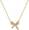 Super flash full drill bow-tie necklace, clavicle chain female niche design sense neck ornaments neck chain temperament accessories...