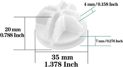 40Pcs Wire Cube Connectors Plastic Storage Cube Connectors, Wire Grid Cube Organizer Connector for Modular Closet Storage Organizer and Wire Shelv...
