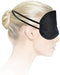 Dream Essentials Snooz Silky Soft Sleep Mask Value Pack 4 Eye Masks - Black (4 Pack)...
