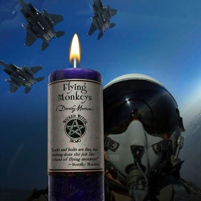 Flying Monkeys Wicked Witch Mojo Candle...