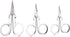 Silver Folding Scissors Office Supplies Embroidery Foldable Pocket Stainless Steel Mini Fishing Scissors Handmade Crafts Scissors Cutting Tools Sc...