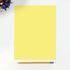 LUXPaper 8.5" x 11" Paper | Letter Size | Pastel Canary Yellow | 60lb. Text | 50 Qty...