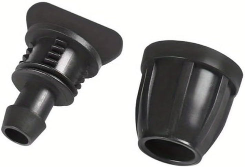 10PCS 5/16Inch Drip Irrigation Fittings 5/16"ID Tubing-10 Pack 5/16" Drip Irrigation End Plugs (BLACK)...