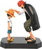 Anime Luffy Figure, Shanks Touching Luffy Figure Anime Action Figure Collection Statue Doll Toy Gift...