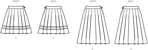 New Look Easy Misses' Loose-Fitting Skirt in Two Lengths Sewing Pattern Kit, Design Code N6755, Sizes 6-8-10-12-14-16, Multicolor...