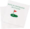 Funny Golf Ball Cocktail Napkins 50Pcs My Doctor Says To Take Iron Every Day Live On Greens Disposable Napkins For Golfer Country Club Cave Bar Gi...