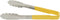 Vollrath DC249 Yellow Utility Grip Kool Touch Tong, 241 mm...