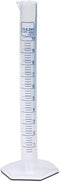 10ml Plastic Graduated Cylinder, Printed Graduations, Single Metric Scale, Polypropylene, Karter Scientific 237I3 (Single)...
