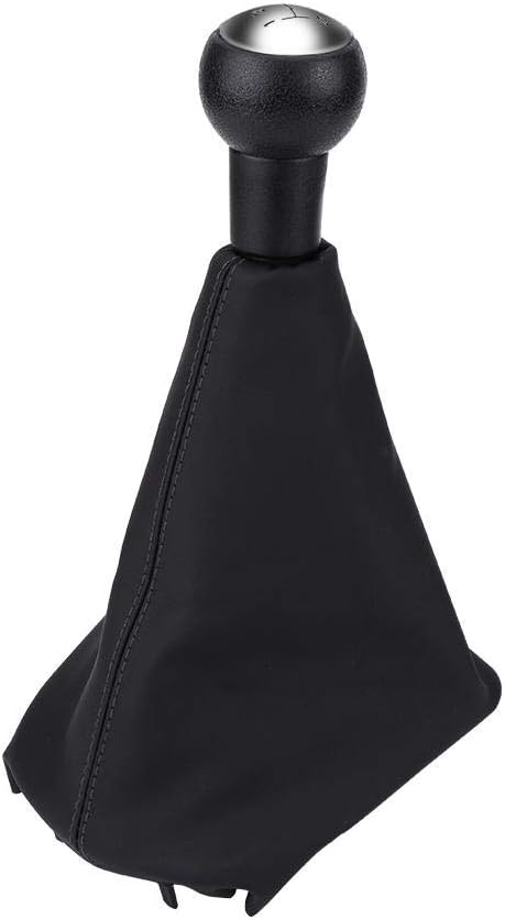 5 Speed Car Shift Lever Gear Head, Gear Shift Knob Gaiter Boot Kit for Peugeot 307 308 607 608 Citroen C3 C5 Gear Stick Boot...