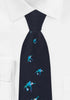 Jacob Alexander Men's Football Action Watercolor Art Extra Long Neck Tie - Black...