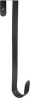 GameXcel 15" Wreath Hanger for Front Door - Large Wreath Metal Hook for Christmas Wreath Over The Door Single Hook, Black...