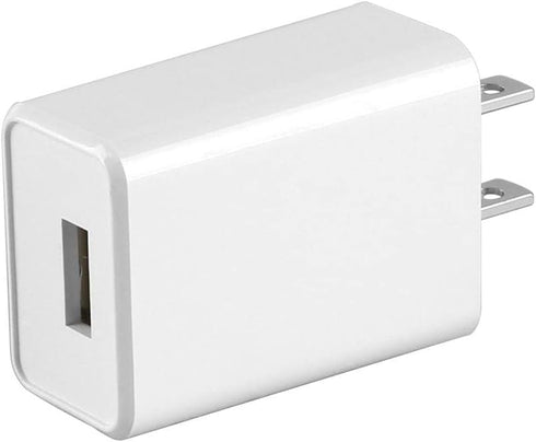Wall Charger Cube 5V2A USB Power Supply Charging Block Universal Wall Plug Brick Portable Travel Fast Charger Power Adapter for iPhone, Samsung Ga...
