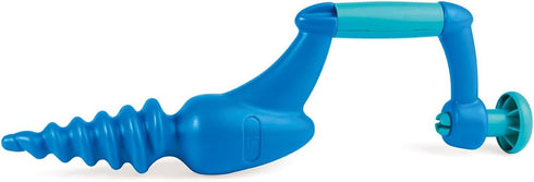 Hape Sand and Beach Toy Driller Toys, Blue L: 5.1, W: 2.6, H: 16.9 inch...