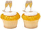 Champagne Toast Cupcake Picks - 24 pc...