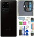 Galaxy S20 Ultra Back Glass Cover Waterproof Housing Door with Camera Glass Lens and Tape Parts Replacement for Samsung Galaxy S20 Ultra 6.9" LTE ...