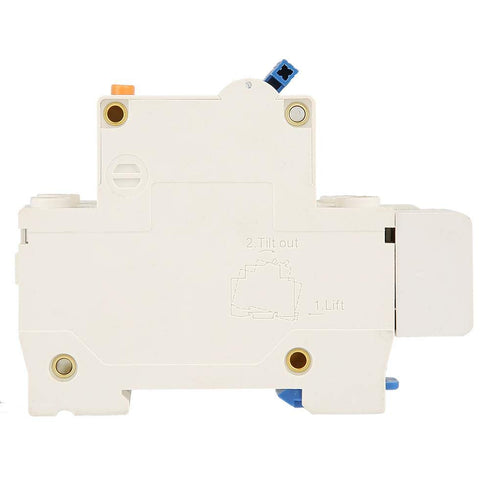 DZ47LE-63 Current Circuit Breaker 1P+N C63 RCCB 230V 63A 30mA Leakage Overload Short Circuit Protection...