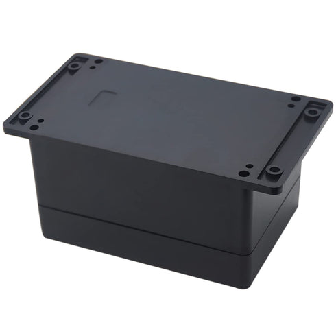Junction Box, Zulkit Project Box Waterproof Dustproof IP65 ABS Universal Electrical Boxes Enclosure with Fixed Ear Black 6.30 x 4.33 x 3.54 inch (...