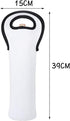 Sublimation Blanks Wine Bag Insulated, Portable Neoprene Wine Tote Holders and Wine Carrier Bag for Wine/Beer/Cans/Water, Wine Bottle Protector fo...