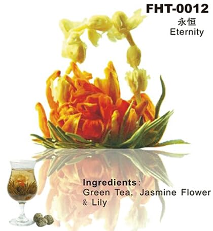 10 Blooming Flower Tea - 5 Jasmine and 5 Green...