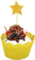 48 Pieces Little Star Toppers,Baby Shower Decor and Cupcake Party Picks...