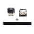 chenyang USB 2.0 Flat Cable USB 2.0 Male to Female 90 Degree UP Angled Data Transfer Charging Ribbon Flex Extension Cable Adapter 1.0M...