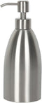 304 Stainless Steel Soap Dispenser 16oz Rust-Proof Liquid Soap Pump Bottle for Kitchen or Bathroom Countertop Hand Dish Lotion Leak-proof (Brushed...