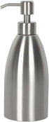 304 Stainless Steel Soap Dispenser 16oz Rust-Proof Liquid Soap Pump Bottle for Kitchen or Bathroom Countertop Hand Dish Lotion Leak-proof (Brushed...