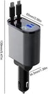 Retractable Phone Charger - Fast Car Charger USB C - Retractable Phone Charger 4 in 1 Retractable Car Charger - Retractable Charger for Apple and ...