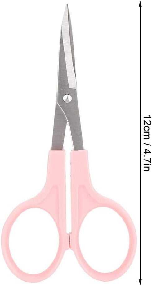 3pcs Small Embroidery Curved Scissors Cutting Shears for Crafting, Sewing, Dressmaking, Fabric, Cotton, Cloth, Office, Home...