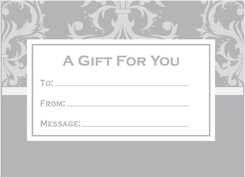 LUXPaper #17 Mini Envelopes | 2 11/16" x 3 11/16" | Silver Damask | 70lb. Text | 50 Qty...